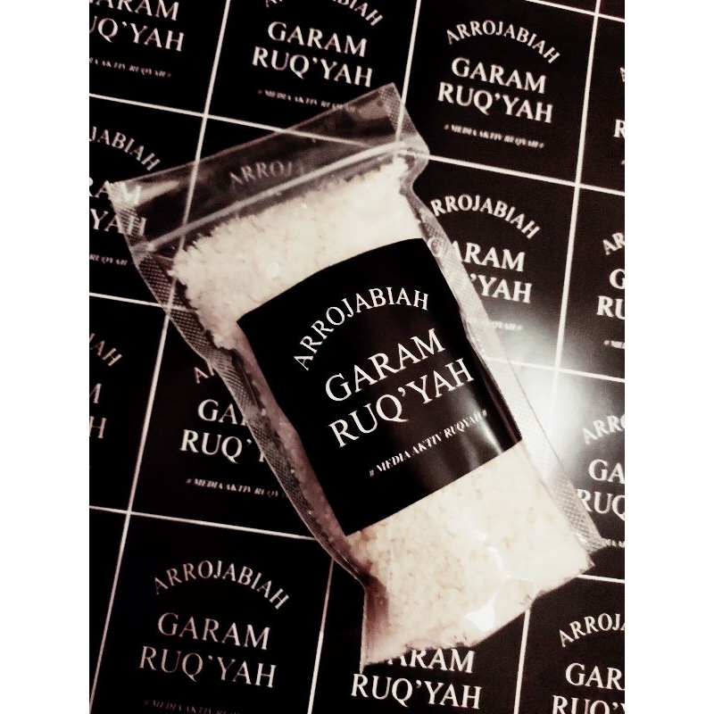 

GARAM RUQYAH ARROJABIAH 1Kg Garam yang sudah diruqyah untuk - Meruqyah/Menetralisir Rumah, Toko, Tempat usaha dari Energi Negatif atau Jin