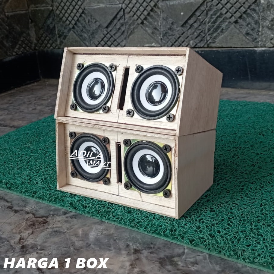 [HARGA 1 BOX] Paket 1 Box Line Array 2 inch isi Speaker 2 inch Fullrange