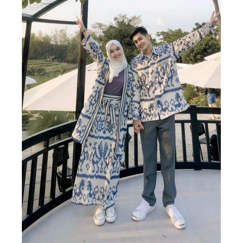 Baju Couple Tenun Troso Jepara