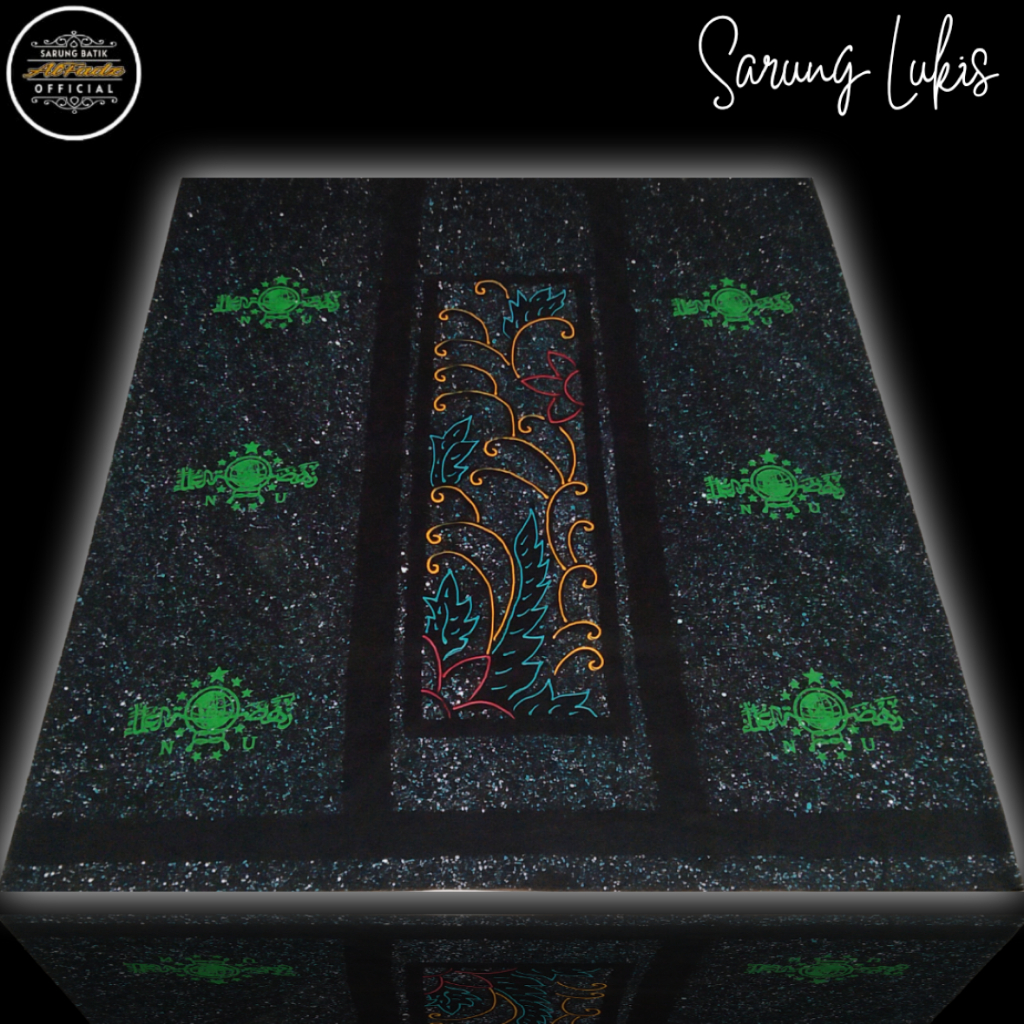 Sarung Pria Dewasa Sarung Batik Pekalongan Sarung Lukis Motif NU Sarung Batik Pria Sarung Premium