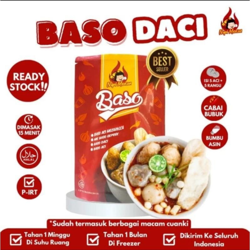 

Nyai Mercon Baso Daci - Stock Fresh (Expired 1 Bulan)