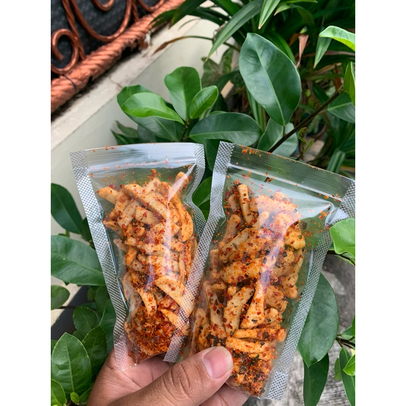 

Basreng Daun jeruk Pedas 100gr