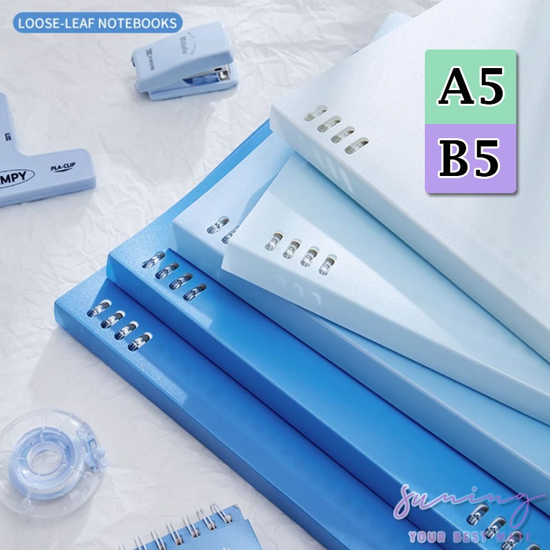 

Notebbok Buku Binder A5 B5 Buku Tulis Sekolah Buku Notebook Aesthetic Lose Leaf Binder Kuliah