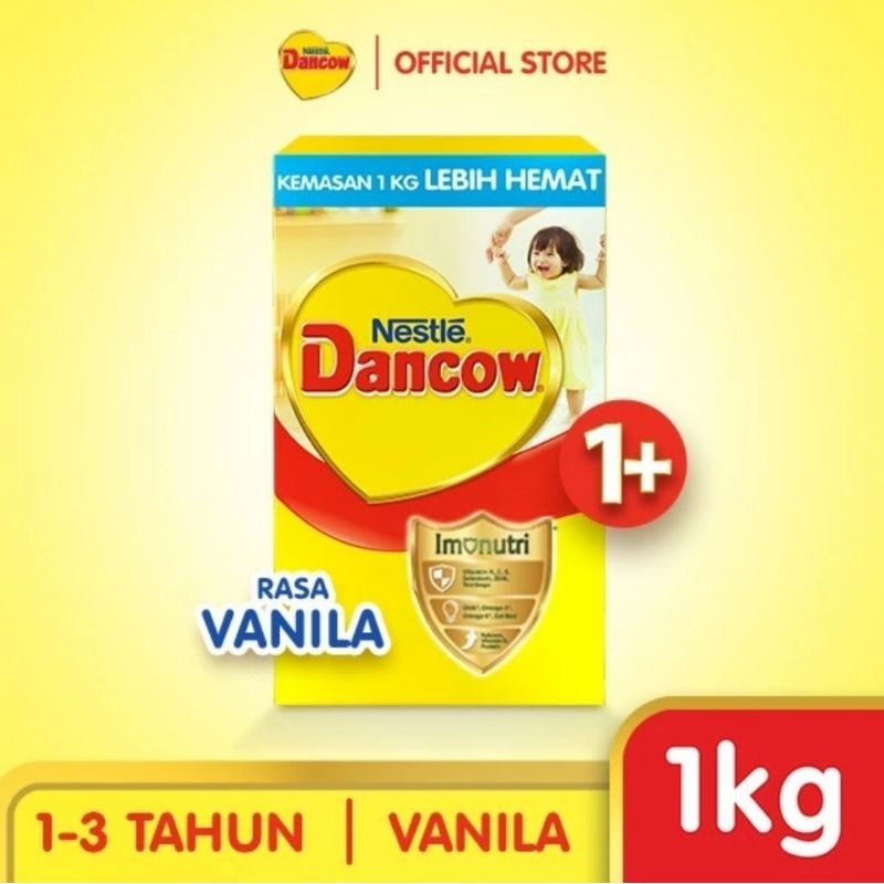 

dancow 1+ vanila 1kg