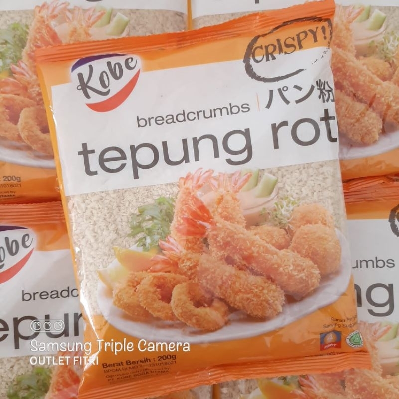 

[200gr] KOBE Tepung Roti Breadcrumbs - Tepung Panir