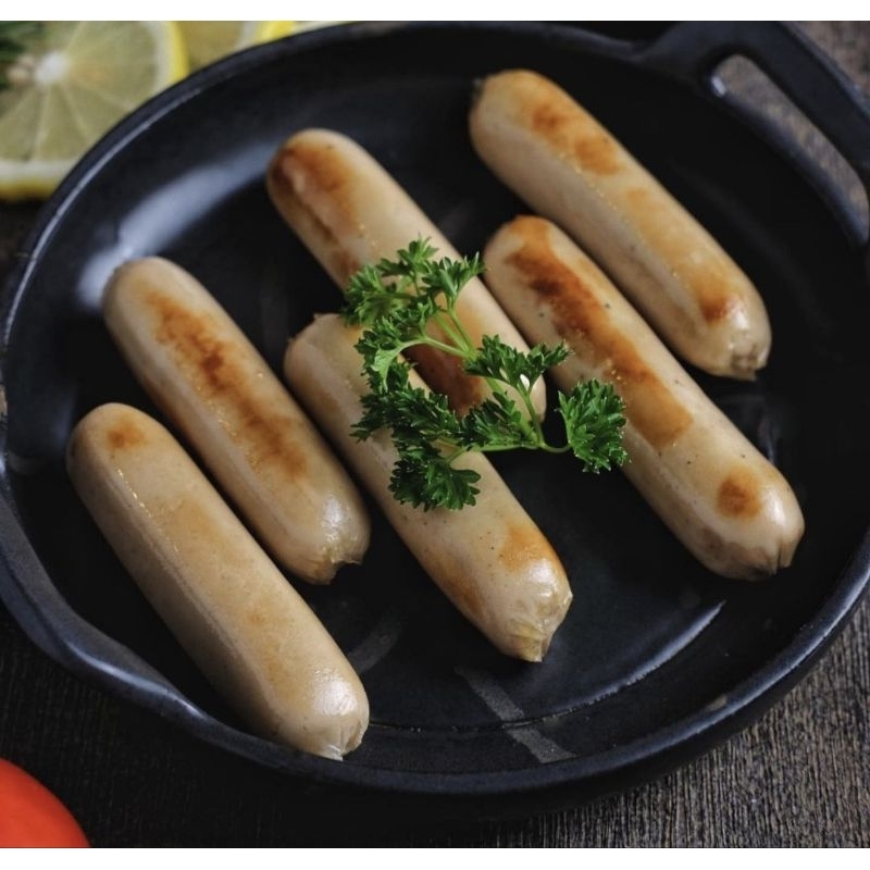 

nikmat chicken breakfast sausages frozen /sosis ayam frosen