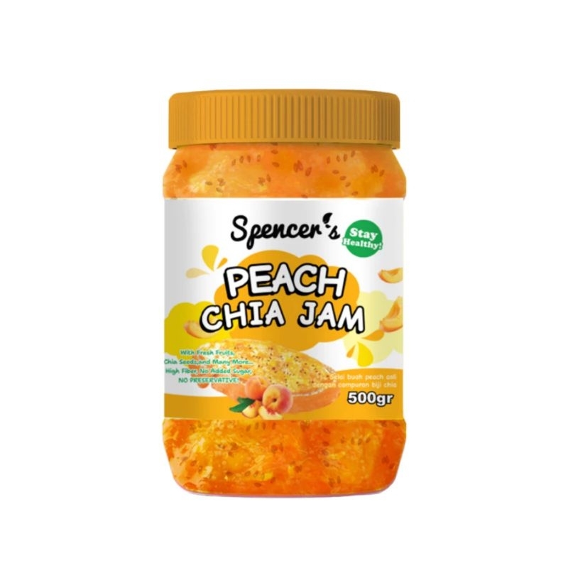 

Spencer's Peach Chia Jam (500g)