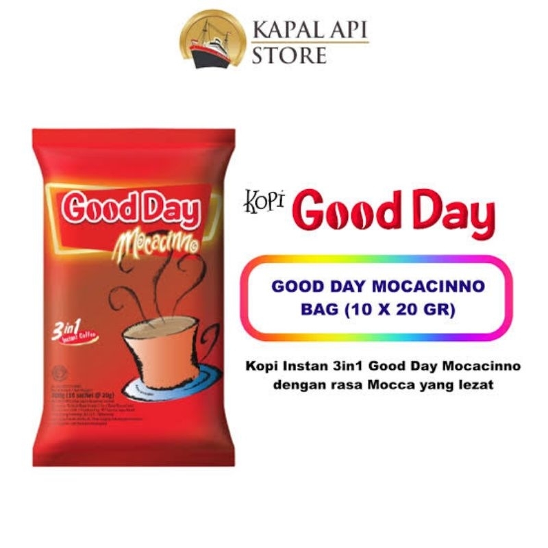 

Kopi Goodday 1 Renceng Isi 10