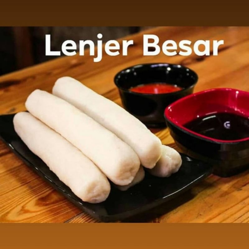 

pempek palembang asli 29 ilir/ paket lenjer besar 2 pcs + cuko 100 ml