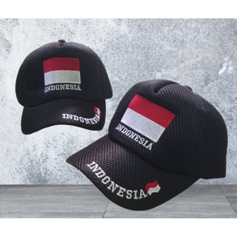 Topi bendera Indonesia/Topi bendera merah putih