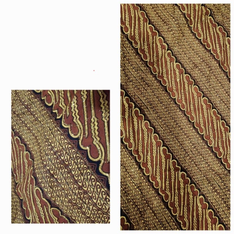 Jarik Sogan Klasik Benang Emas