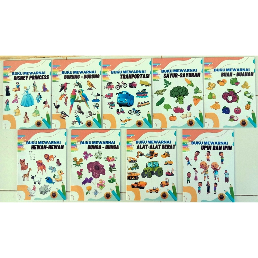 

Buku Mewarnai Anak Paud/TK