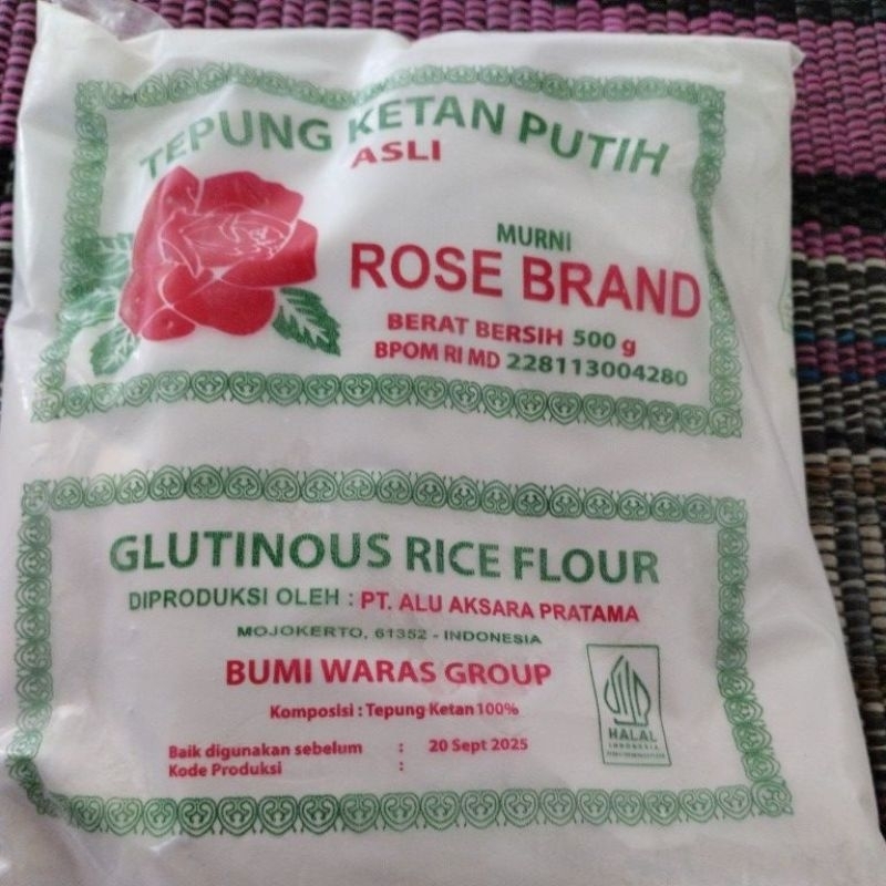 

Tepung Ketan rose brand