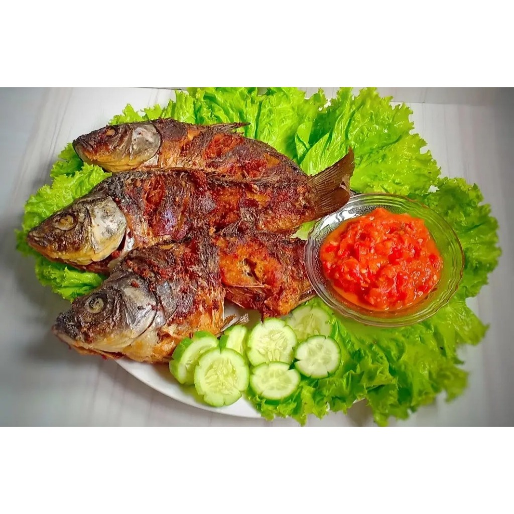 

Ikan Mas Emas Bumbu Kuning 3 Ekor untuk Lauk Hantaran Hadiah Oleh2 Oleh-oleh oleh oleh dll Praktis Tinggal Goreng Bakar Pepes Gulai dll