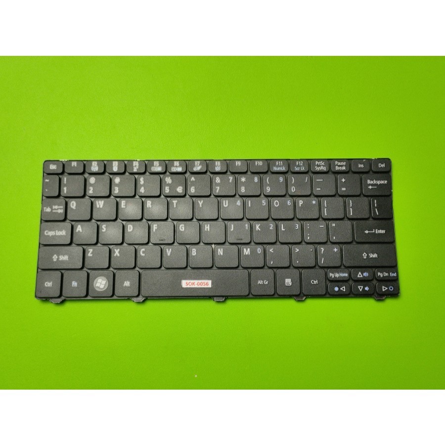 ET09 KBD-AC-3 KEYBOARD LAPTOP ACER ASPIRE ONE NAV50 NSK-AS01D V111102AS5 NSK-AS40R V111102AS3 NSK-AS