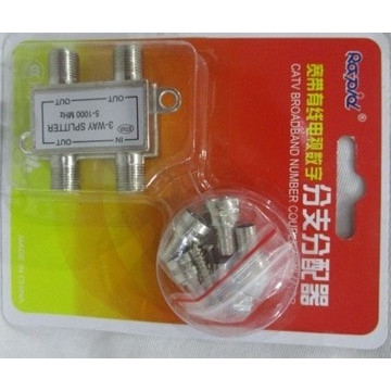 Spliter 3 Way RAPID Splitter Antena TV Pembagi Kabel Cabang Antena
