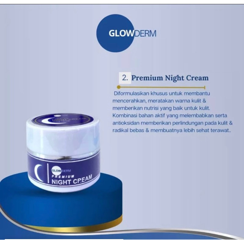 Glowderm - Night Cream Brightening