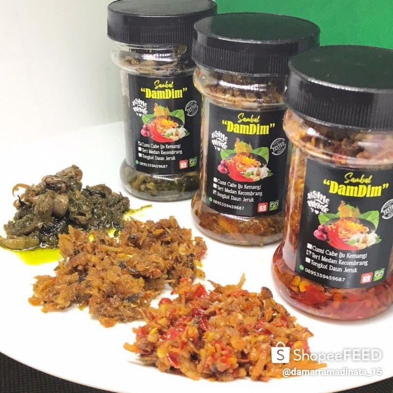 

Sambal Teri Medan Kecombrang 150 gram