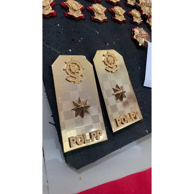 PANGKAT PDU POL PP GOLONGAN 4C FULL PLAT BESI TERBARU HOT PROMO EXSCLUSIVE