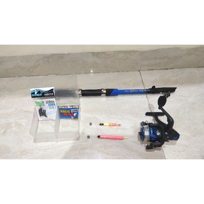SET PANCINGAN || 1 SET PANCINGAN SIAP PAKAI || 1 SET JORAN PANCING SIAP PAKAI || JORAN PANJANG 1.50 