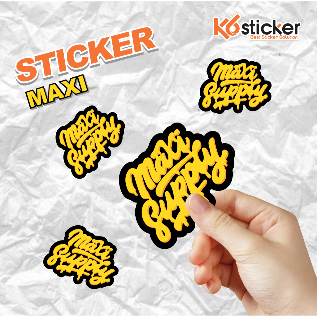 

Stiker brand/stiker distro/stiker graftac maxi supply anti air