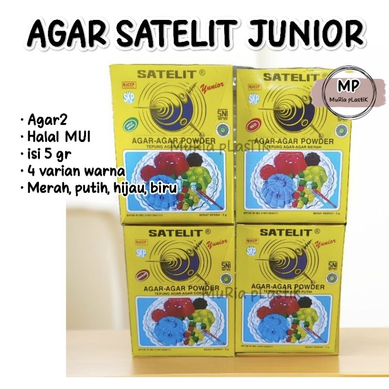 

Agar agar Satelit Junior/agar bubuk instan