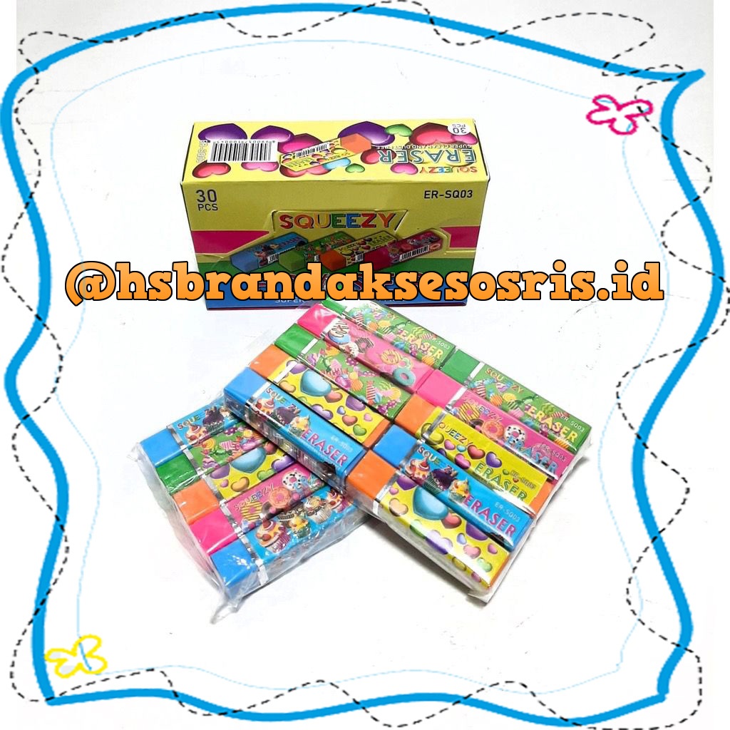 

PENGHAPUS PENSIL WARNA PANJANG / SWEET COLOUR SQUEZZY / PENGHAPUS WARNA / PENGHAPUS PENSIL / PERLANGKAPAN SEKOLAH / SQY5368