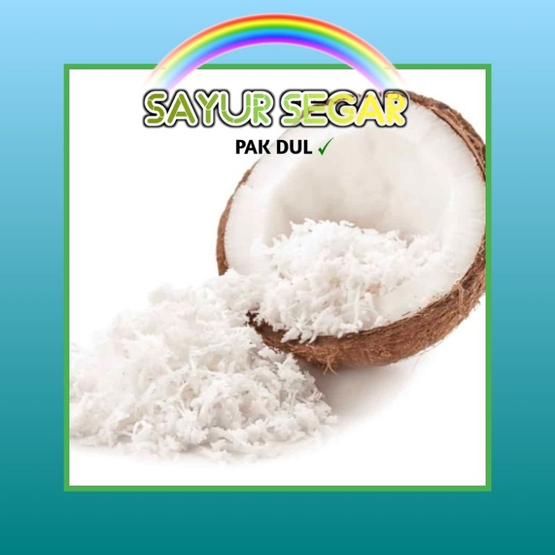 

kelapa parut 1buah sedang