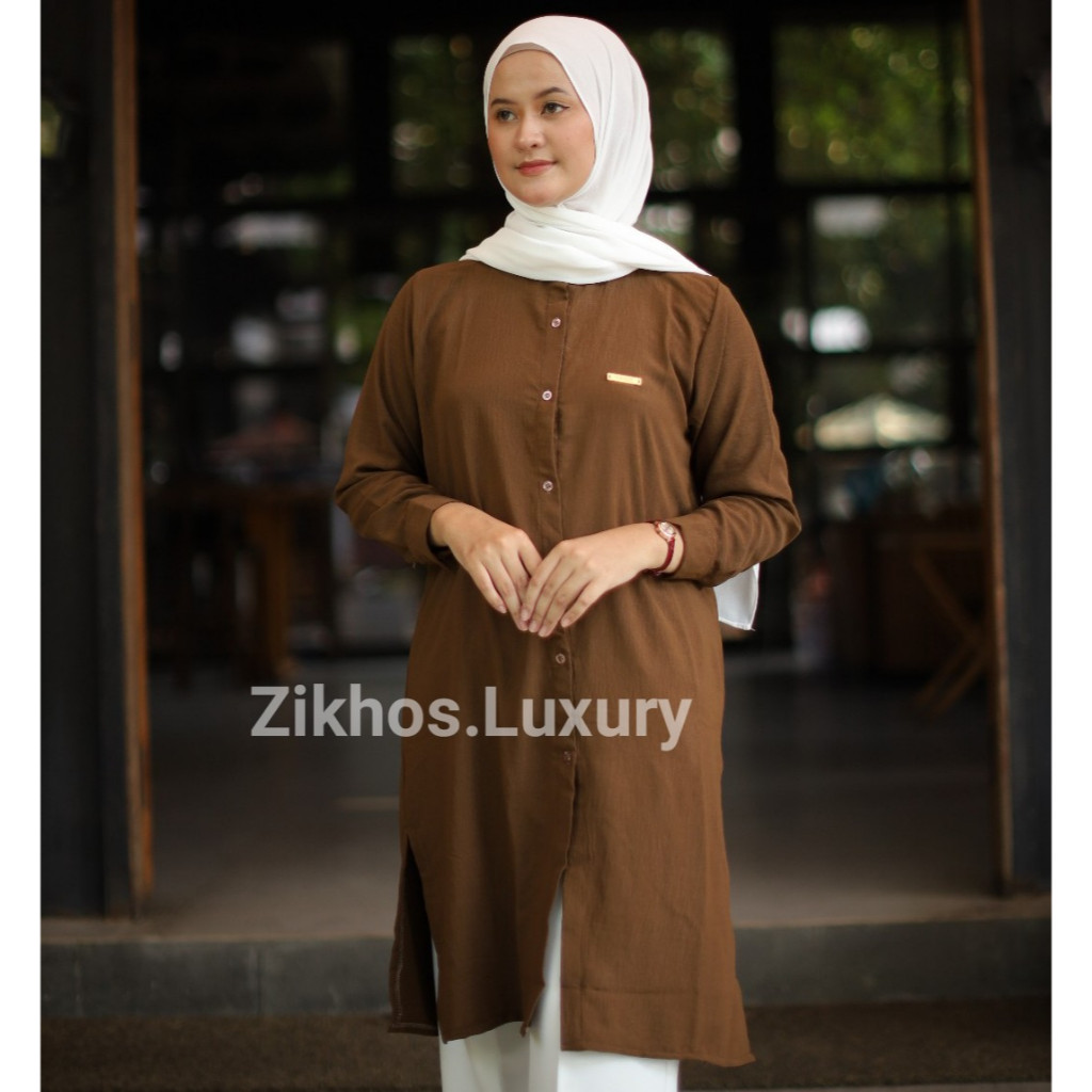 TUNIK WANITA TERBARU KEKINIAN MEWAH PANJANG PREMIUM