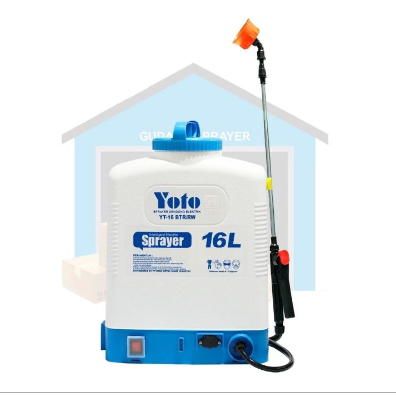 sprayer elektrik Yoto 16liter