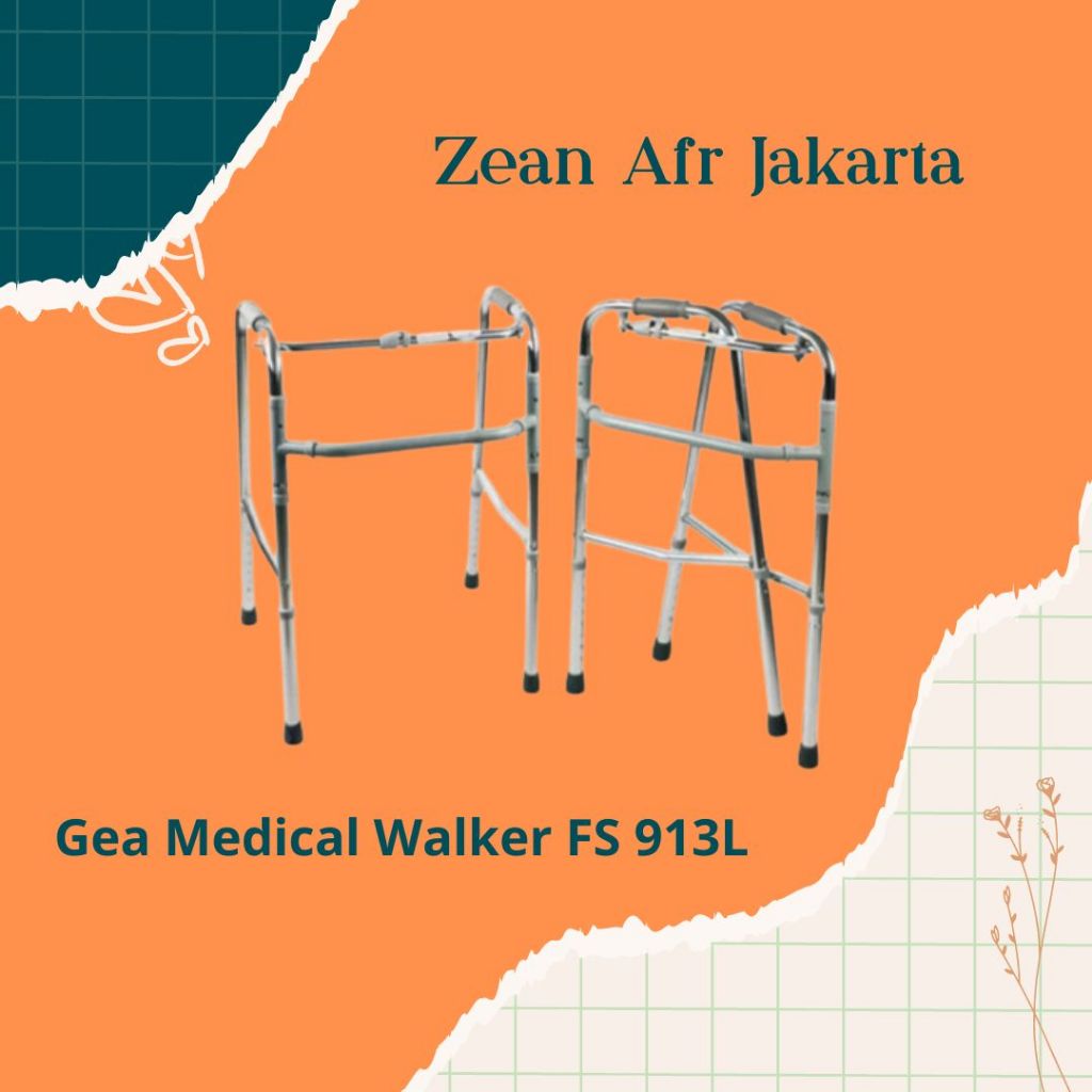 GEA Walker FS913L/ lansia walker lipat