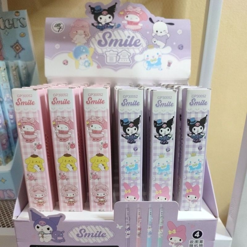 

1 BOX PEN BB SANRIO SMILE NEW ISI 36