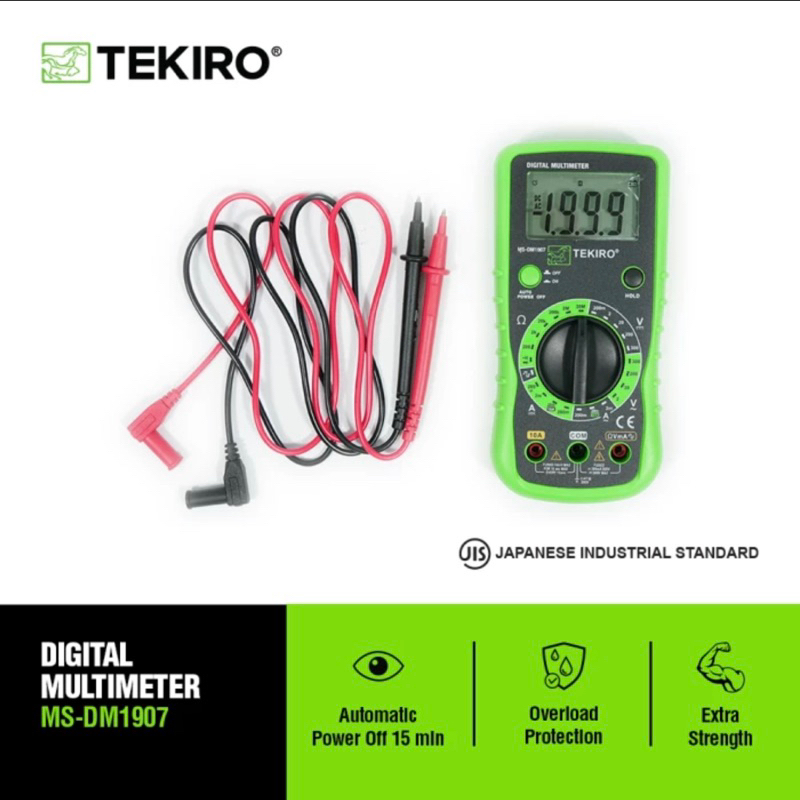 Tekiro digital multimeter multi tester avo meter digital