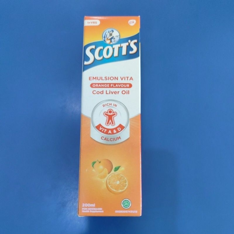 SCOTT'S EMULSION VITA COD LIVER OIL