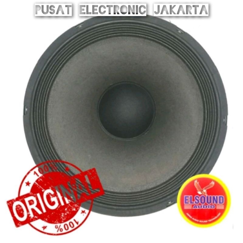PROMO SPEAKER ELSOUND 12 INCH HITAM ORIGINAL
