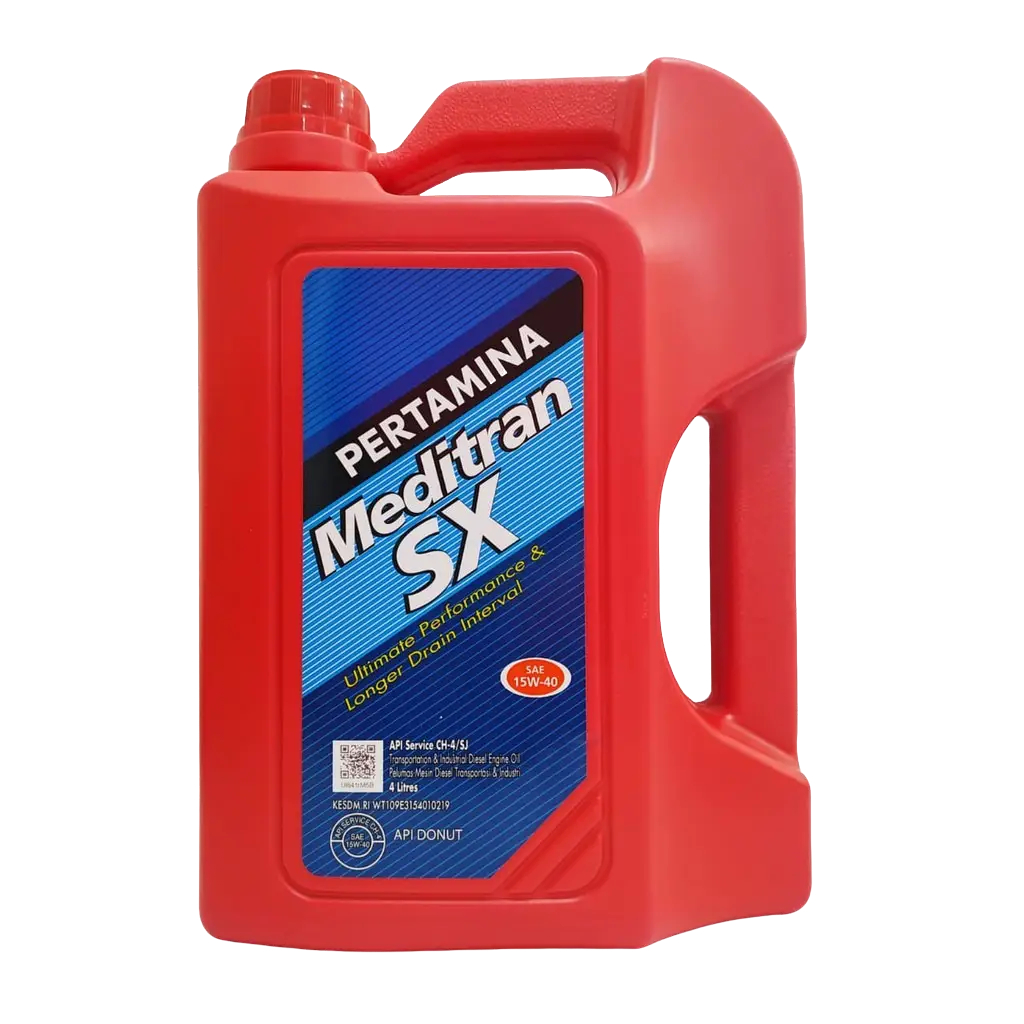 Meditran SX Sae 15/40 Diesel Galon 4 Liter Pertamina (Dijamin Asli)