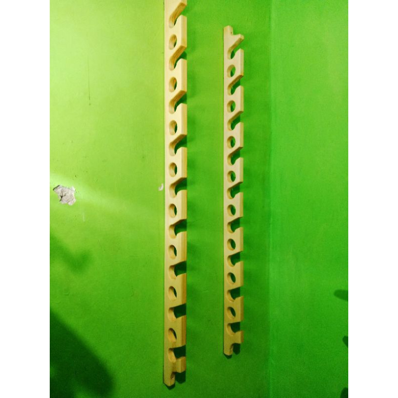 Rak Joran 17 Slot/Stand Penyimpanan Joran Pancing