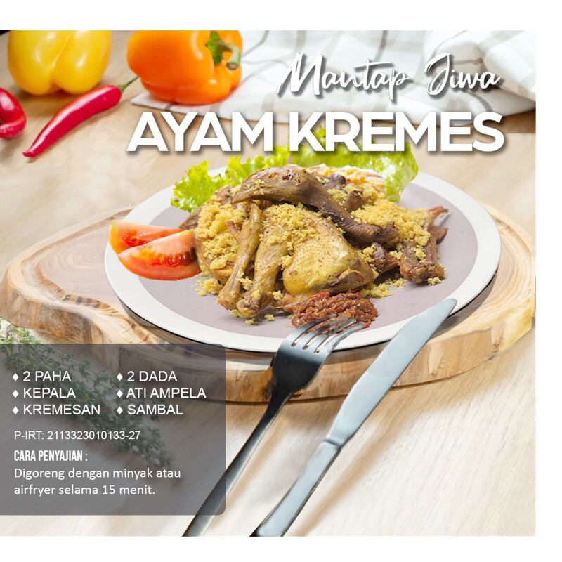 

Ayam Kremes (Frozen Food)