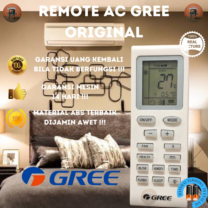 Remote AC Gree original