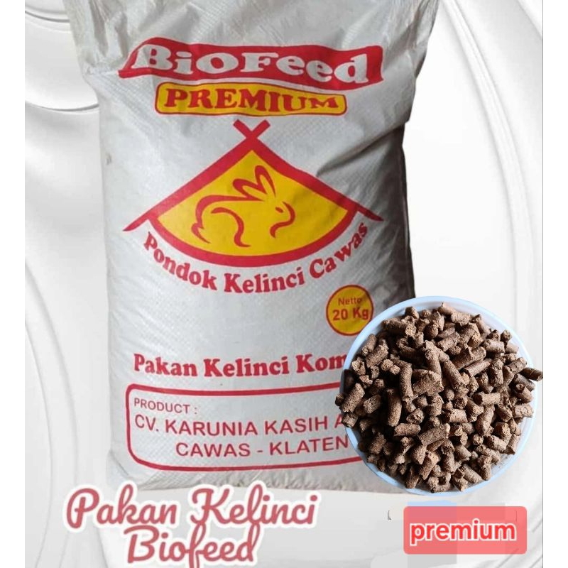 Pakan kelinci BIOFEED 1kg