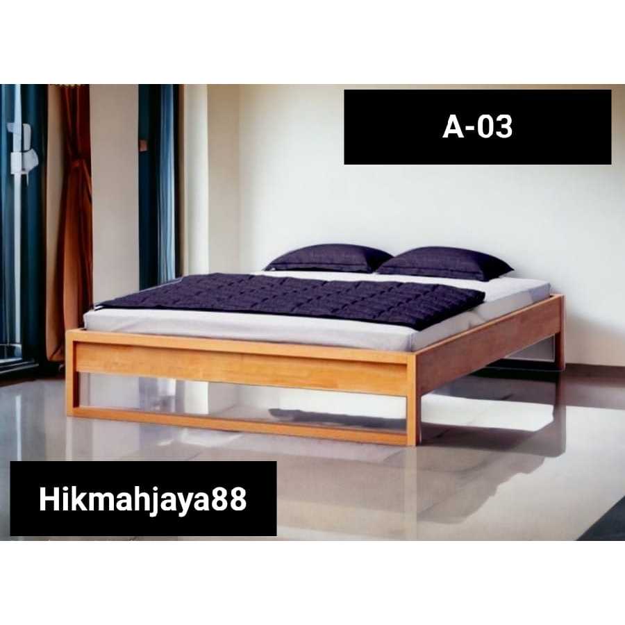 Divan tempat tidur kayu divan minimalis modern divan kasur kayu/A-03