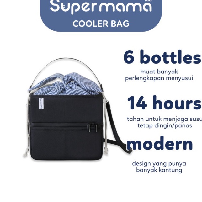 Terdepan Supermama Lab Original Cooler Bag  Tas Pendingin
