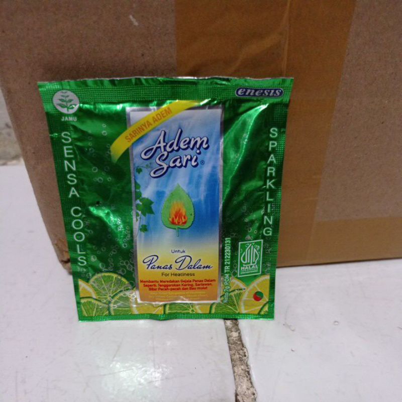 

adem sari enesis panas dalam 7g sensasi cools
