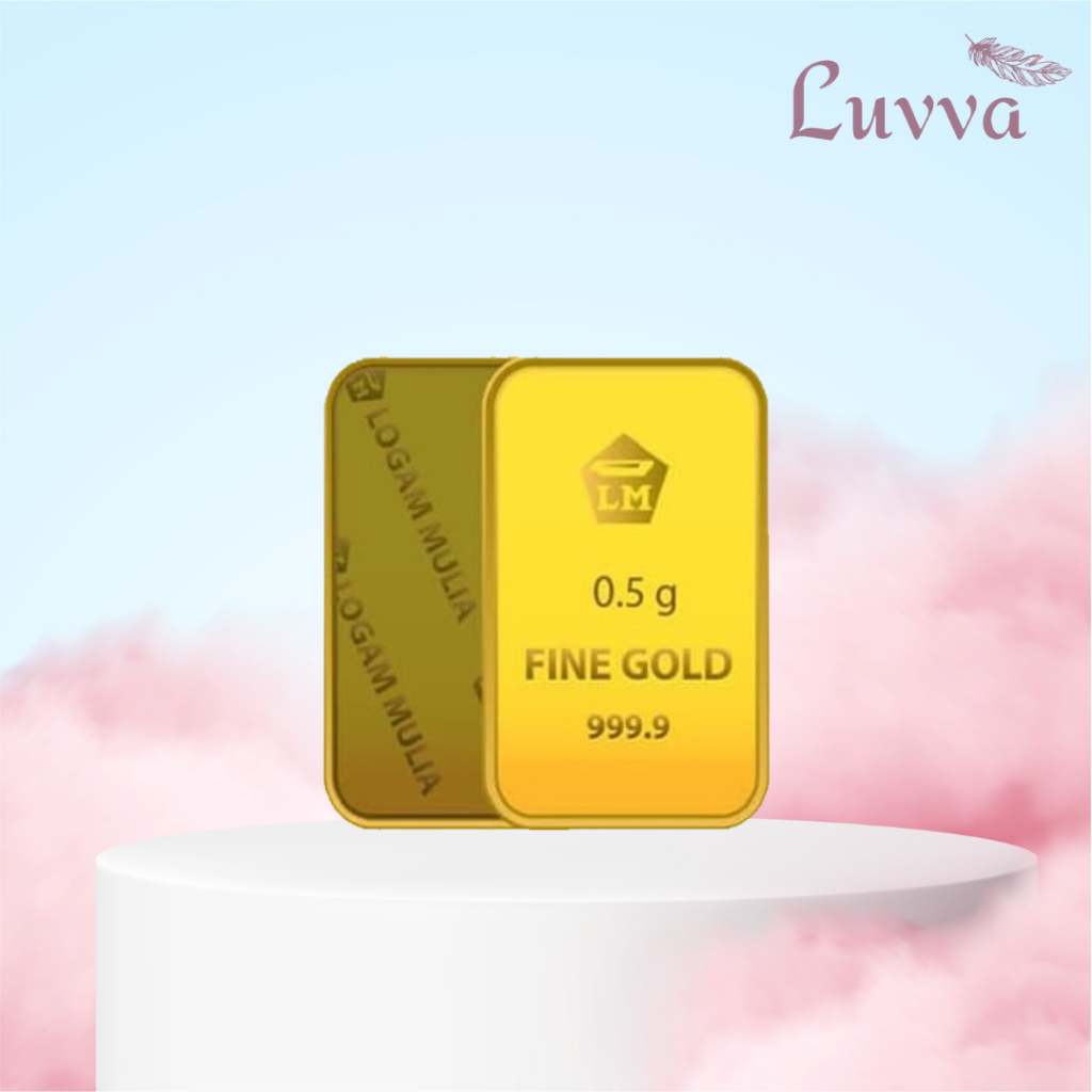 Logam Mulia Antam Retro Berdiri - 0.5GRAM