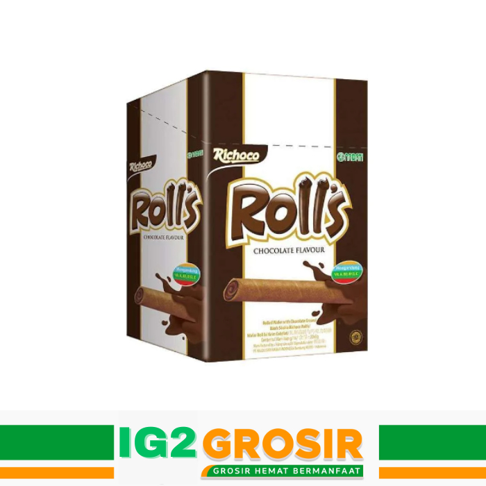 

Nabati Rolls Coklat 1 Dus isi 20 bungkus