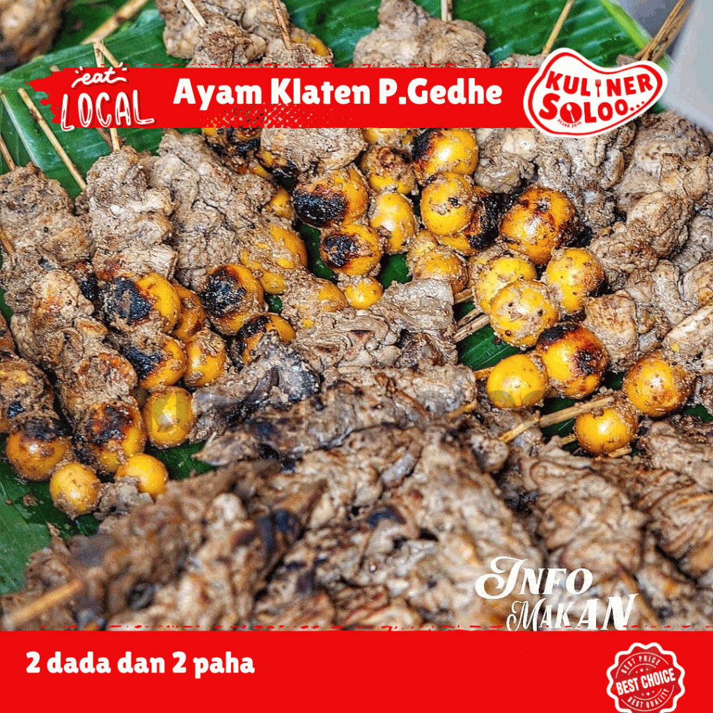 

2 dada 2 paha ayam klaten pasar gedhe - kuliner soloo