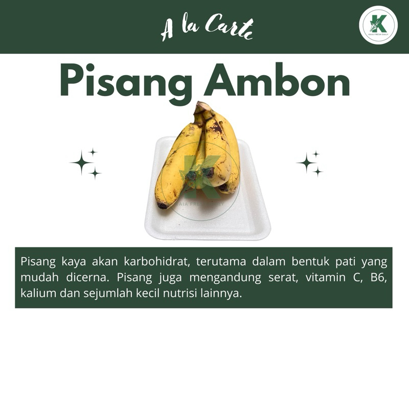 

PISANG AMBON 500gr