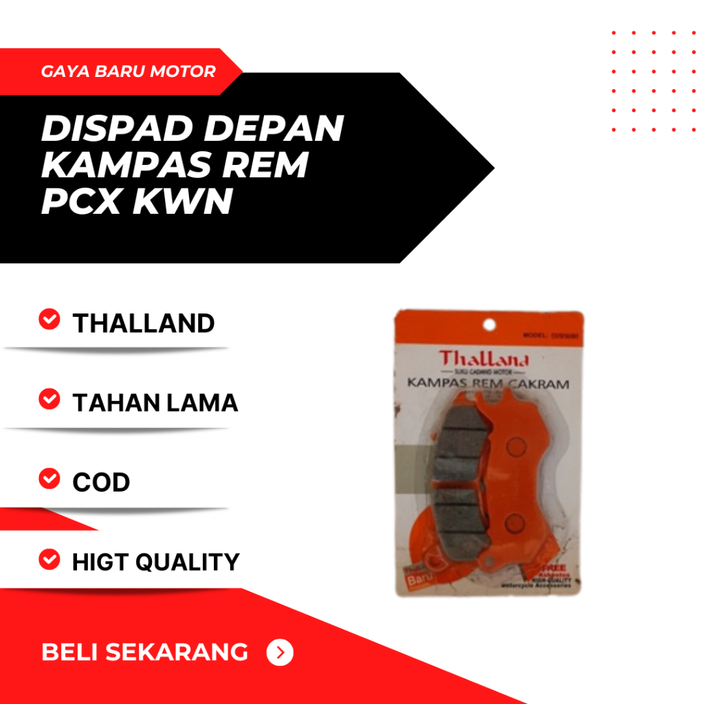 KAMPAS REM DEPAN DISPAD PCX KWN