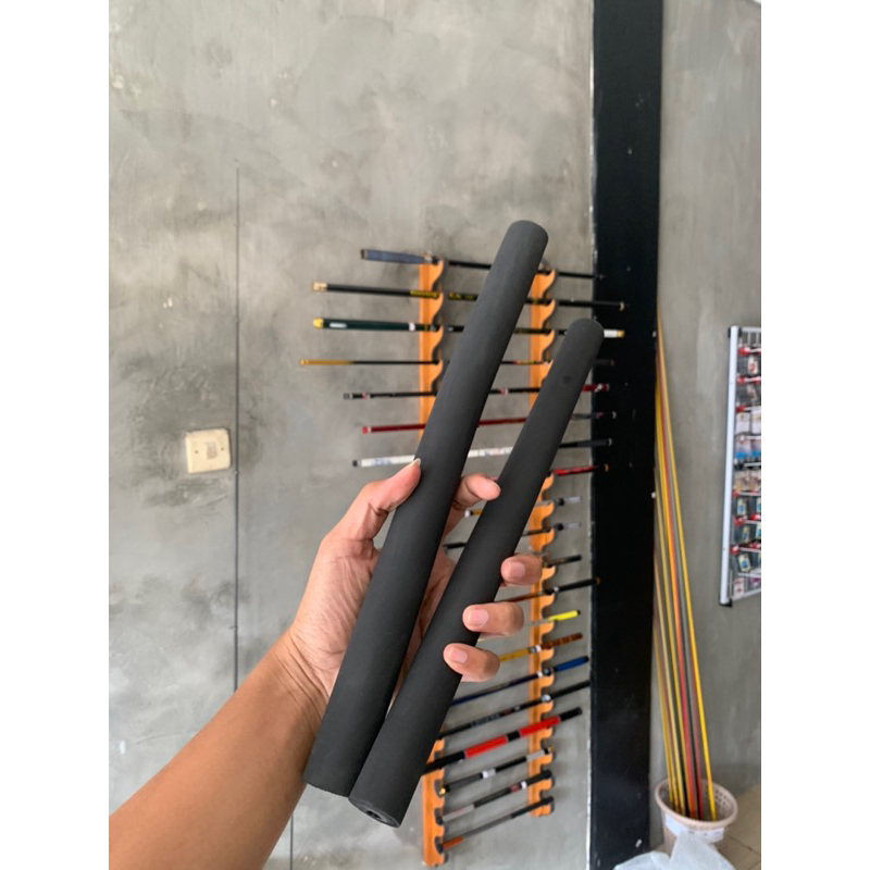 BUSA EVA 40CM KERAS CUSTOM JORAN PANCING WARNA HITAM