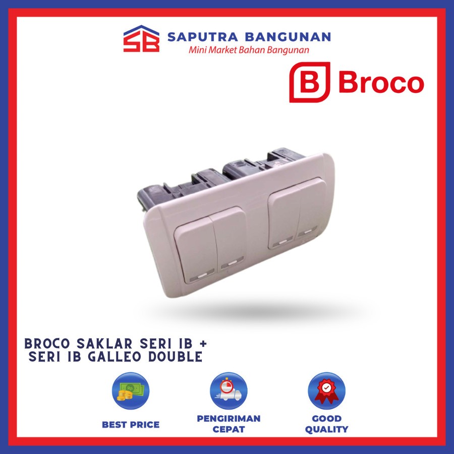BROCO SAKLAR SERI IB +SERI IB GALLEO DOULE